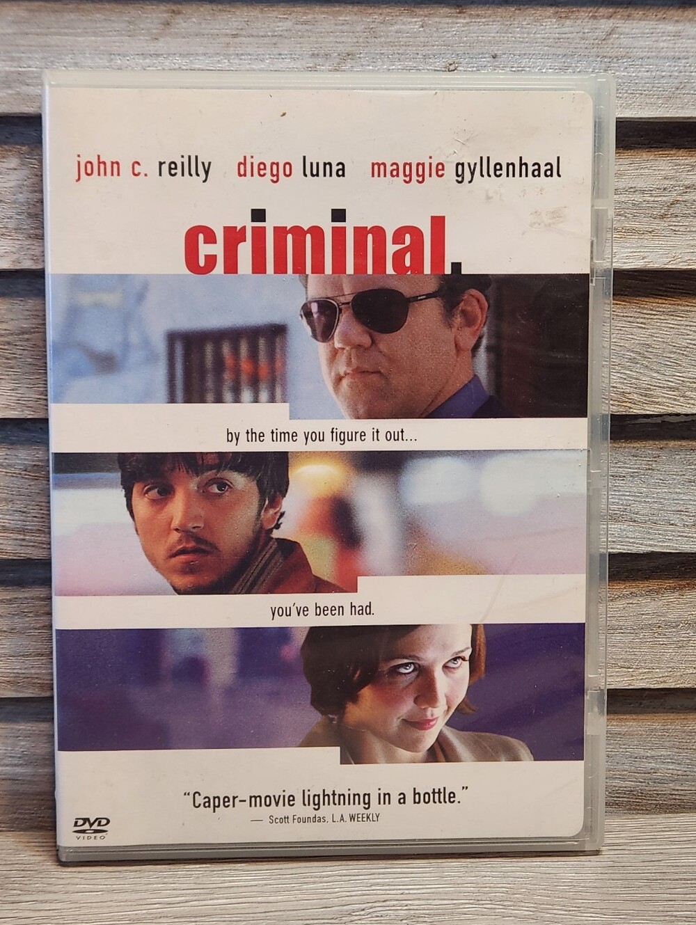 Criminal DVD Movie